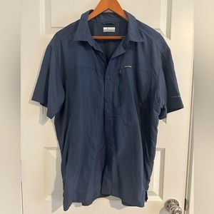Columbia Omni-Shade Short Sleeve Mens Button Down